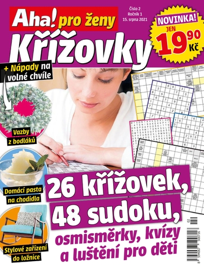 E-magazín AHA! pro ženy Křížovky - 2/2021 - CZECH NEWS CENTER a. s.