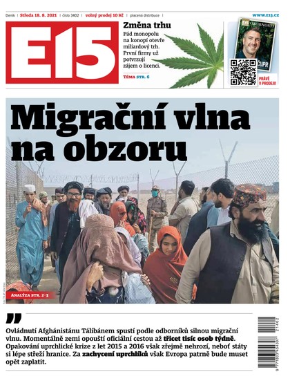 E-magazín E15 - 18.8.2021 - CZECH NEWS CENTER a. s.