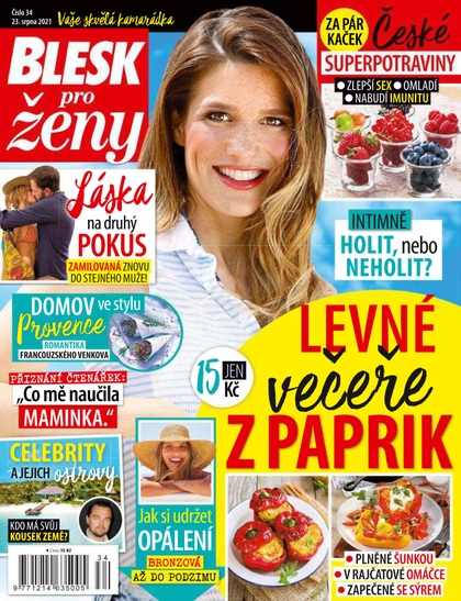 E-magazín Blesk pro ženy - 34/2021 - CZECH NEWS CENTER a. s.