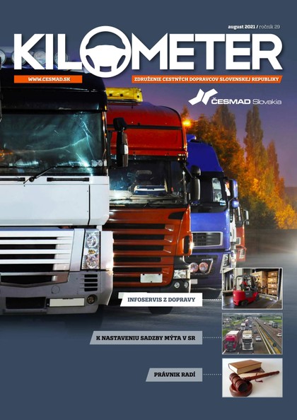 E-magazín Kilometer 082021 - ČESMAD Slovakia