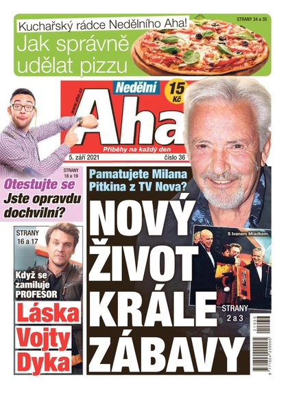 E-magazín Nedělní AHA! - 5.9.2021 - CZECH NEWS CENTER a. s.
