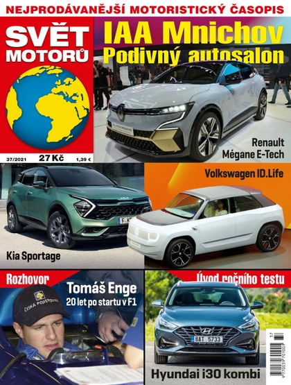 E-magazín Svět motorů - 37/2021 - CZECH NEWS CENTER a. s.
