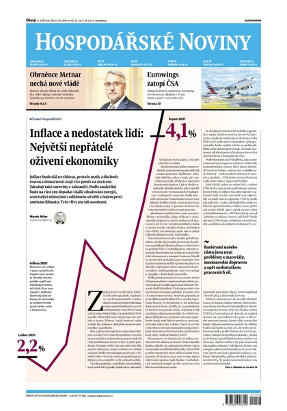 E-magazín HN 178 - 14.9.2021 - Economia, a.s.