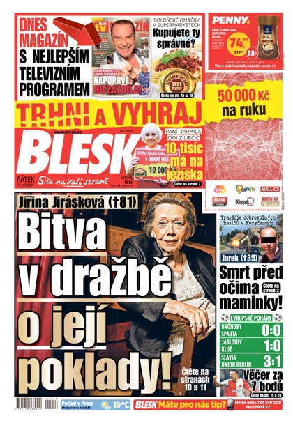 E-magazín Blesk - 17.9.2021 - CZECH NEWS CENTER a. s.
