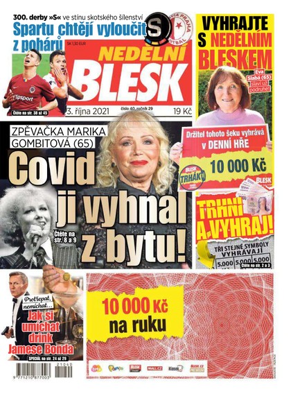 E-magazín Nedělní Blesk - 3.10.2021 - CZECH NEWS CENTER a. s.