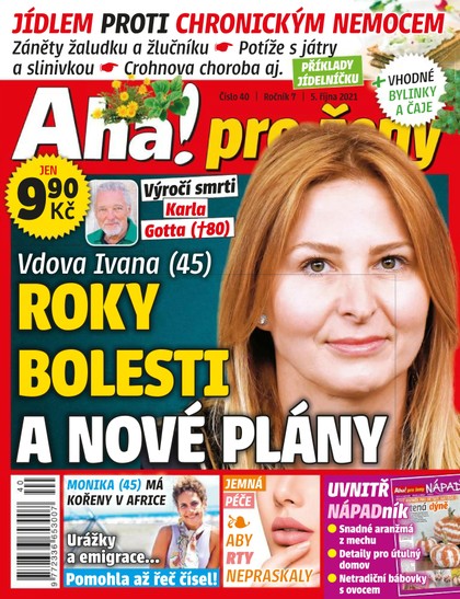 E-magazín AHA! pro ženy - 40/2021 - CZECH NEWS CENTER a. s.