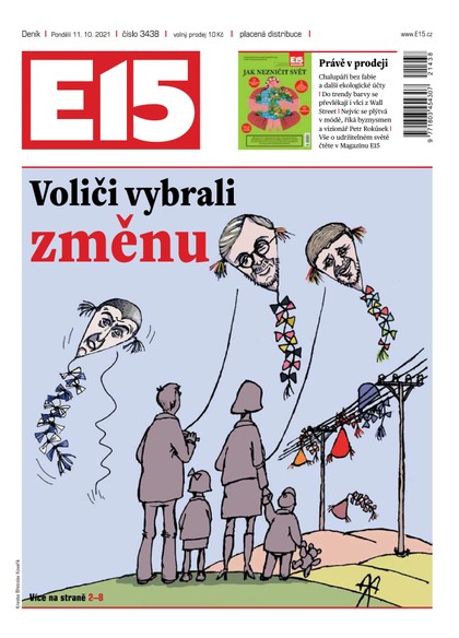 E-magazín E15 - 11.10.2021 - CZECH NEWS CENTER a. s.