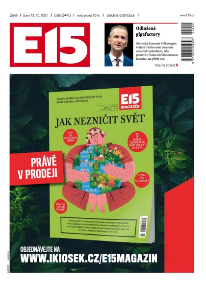 E-magazín E15 - 12.10.2021 - CZECH NEWS CENTER a. s.