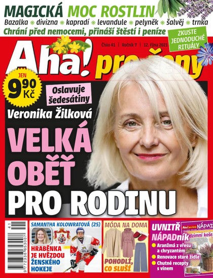 E-magazín AHA! pro ženy - 41/2021 - CZECH NEWS CENTER a. s.