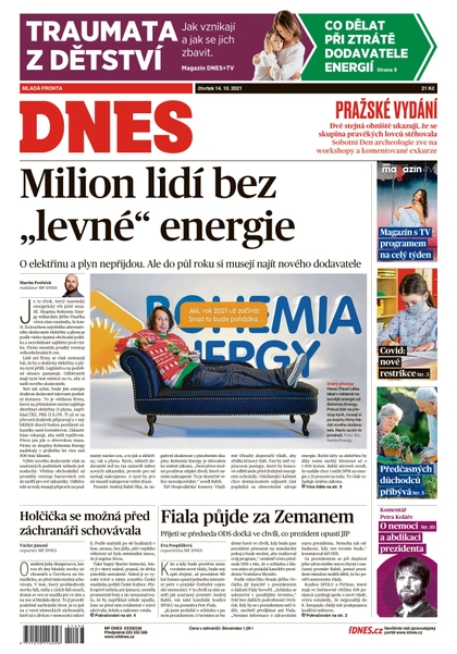 E-magazín MF DNES - 14.10.2021 - MAFRA, a.s.