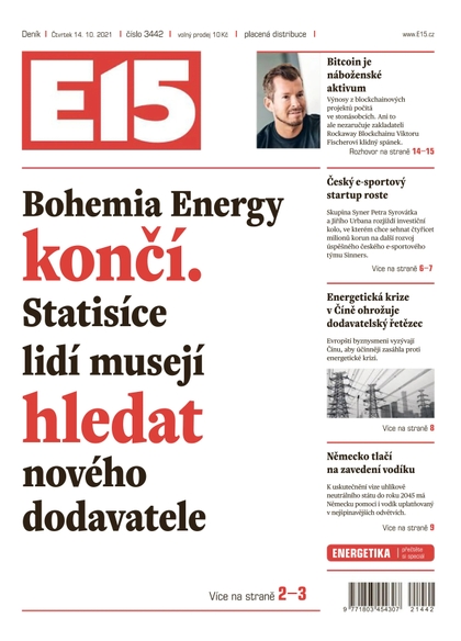 E-magazín E15 - 14.10.2021 - CZECH NEWS CENTER a. s.