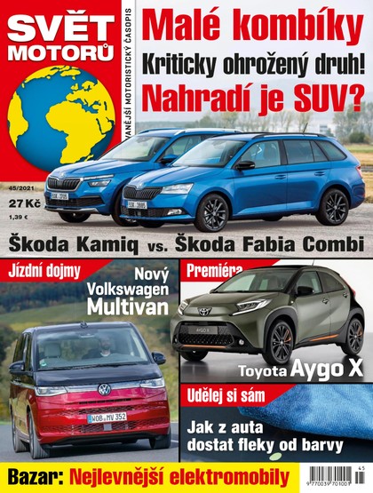 E-magazín Svět motorů - 45/2021 - CZECH NEWS CENTER a. s.