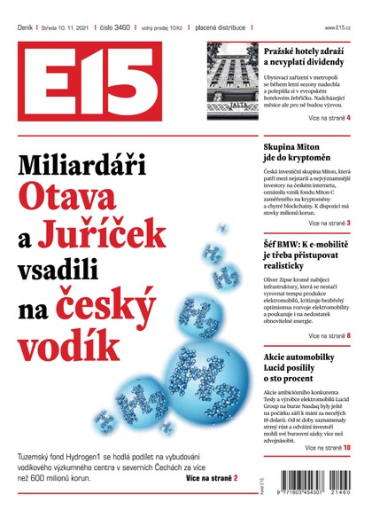 E-magazín E15 - 10.11.2021 - CZECH NEWS CENTER a. s.