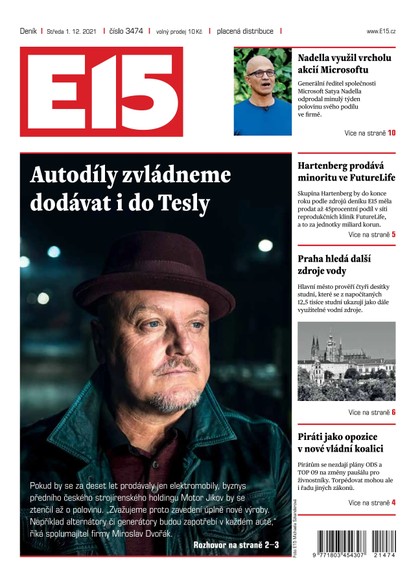 E-magazín E15 - 1.12.2021 - CZECH NEWS CENTER a. s.