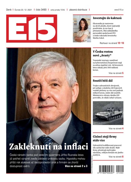 E-magazín E15 - 23.12.2021 - CZECH NEWS CENTER a. s.