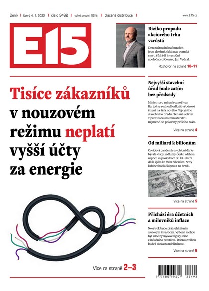 E-magazín E15 - 4.1.2022 - CZECH NEWS CENTER a. s.