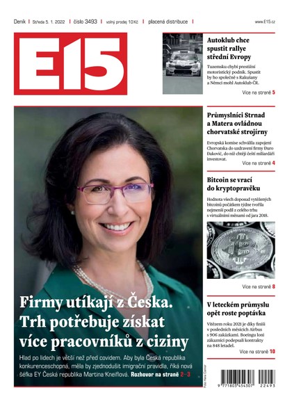 E-magazín E15 - 5.1.2022 - CZECH NEWS CENTER a. s.