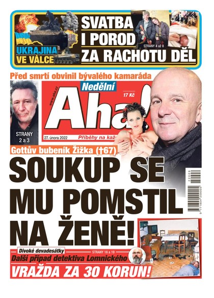 E-magazín Nedělní AHA! - 27.2.2022 - CZECH NEWS CENTER a. s.