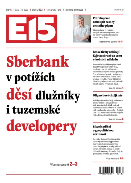 E-magazín E15 - 1.3.2022 - CZECH NEWS CENTER a. s.