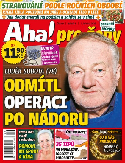 E-magazín Aha! pro ženy - 09/2022 - CZECH NEWS CENTER a. s.