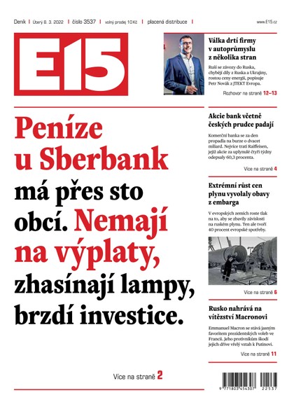 E-magazín E15 - 8.3.2022 - CZECH NEWS CENTER a. s.