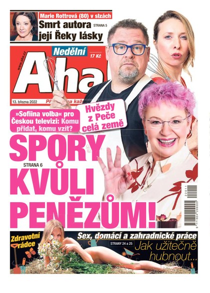 E-magazín Nedělní AHA! - 13.3.2022 - CZECH NEWS CENTER a. s.