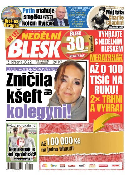 E-magazín Nedělní Blesk - 13.3.2022 - CZECH NEWS CENTER a. s.