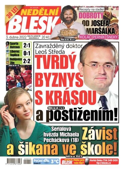 E-magazín Nedělní Blesk - 3.4.2022 - CZECH NEWS CENTER a. s.