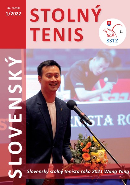 E-magazín Časopis Slovenský stolný tenis 01/2022 - Slovenský stolnotenisový zväz