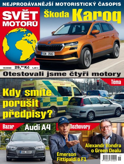 E-magazín Svět motorů - 15/2022 - CZECH NEWS CENTER a. s.