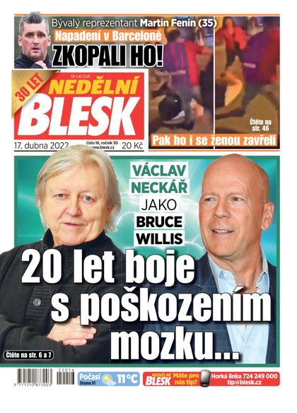 E-magazín Nedělní Blesk - 17.4.2022 - CZECH NEWS CENTER a. s.