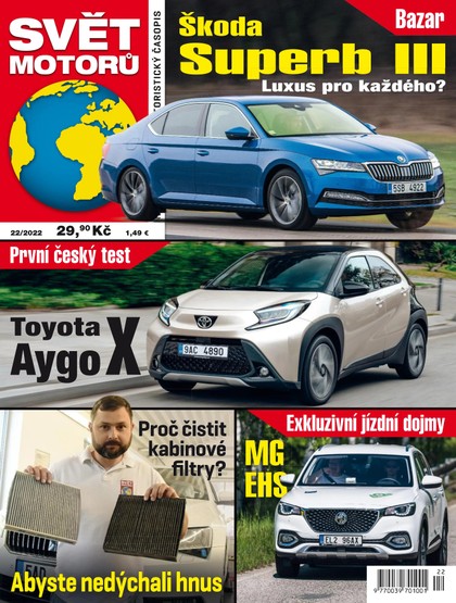 E-magazín SVĚT MOTORŮ - 22/2022 - CZECH NEWS CENTER a. s.