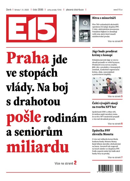 E-magazín E15 - 1.6.2022 - CZECH NEWS CENTER a. s.