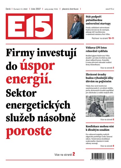 E-magazín E15 - 2.6.2022 - CZECH NEWS CENTER a. s.