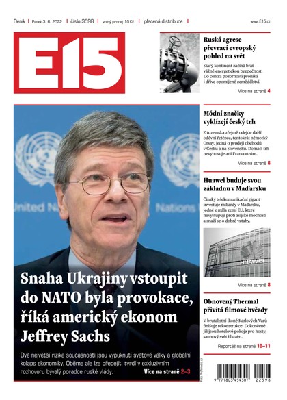 E-magazín E15 - 3.6.2022 - CZECH NEWS CENTER a. s.