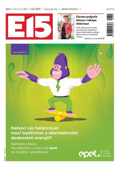 E-magazín E15 - 14.6.2022 - CZECH NEWS CENTER a. s.