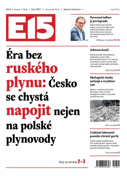 E-magazín E15 - 8.7.2022 - CZECH NEWS CENTER a. s.