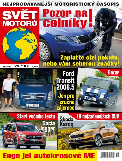 E-magazín SVĚT MOTORŮ - 35/2022 - CZECH NEWS CENTER a. s.