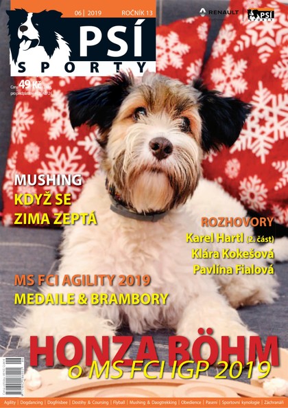 E-magazín Psí sporty 6/2019 - Jakub Štýbr