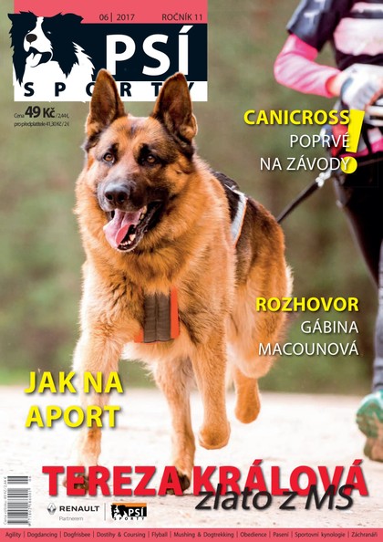 E-magazín Psí sporty 6/2017 - Jakub Štýbr