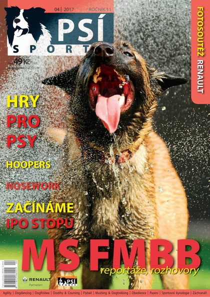 E-magazín Psí sporty 4/2017 - Jakub Štýbr