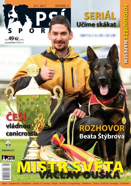 E-magazín Psí sporty 1/2017 - Jakub Štýbr