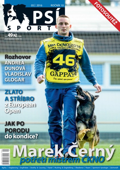 E-magazín Psí sporty 5/2016 - Jakub Štýbr