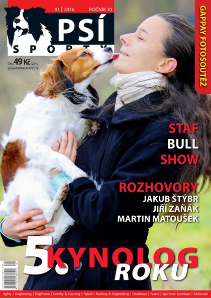 E-magazín Psí sporty 1/2016 - Jakub Štýbr