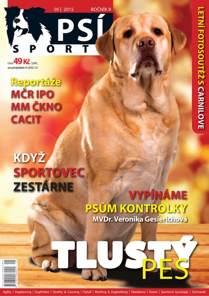 E-magazín Psí sporty 5/2015 - Jakub Štýbr