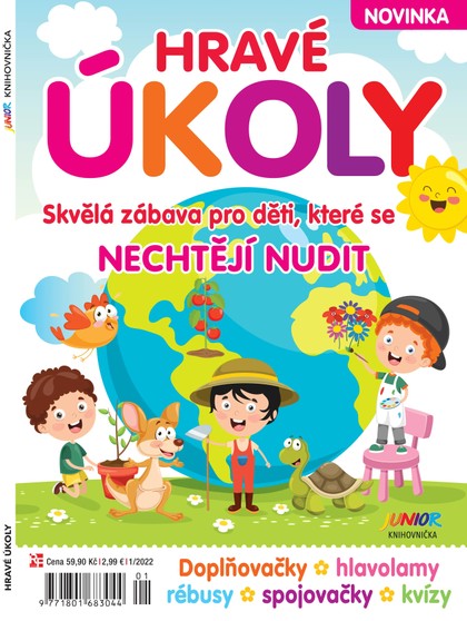 E-magazín Knihovnička Junior - Hravé úkoly na cesty 1/22 - RF Hobby