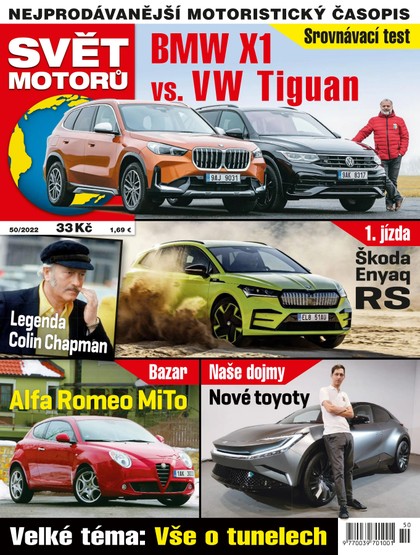 E-magazín SVĚT MOTORŮ - 50/2022 - CZECH NEWS CENTER a. s.