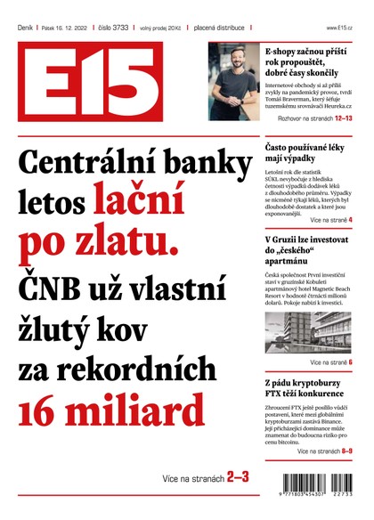 E-magazín E15 - 16.12.2022 - CZECH NEWS CENTER a. s.