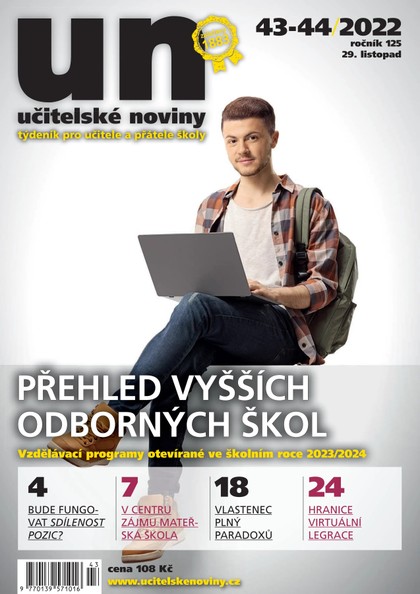 E-magazín Učitelské noviny 43-44/2022 - GNOSIS s.r.o.