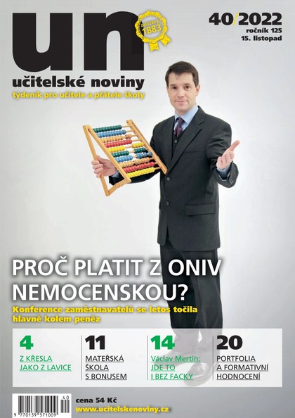 E-magazín Učitelské noviny 40/2022 - GNOSIS s.r.o.